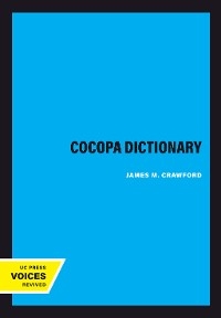 Cocopa Dictionary - James Crawford