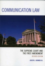 Communication Law - Hemmer, Joseph J.