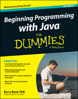 Beginning Programming with Java For Dummies -  Barry Burd