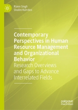 Contemporary Perspectives in Human Resource Management and Organizational Behavior -  Riann Singh,  Shalini Ramdeo