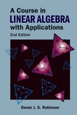 Course In Linear Algebra With Applications, A (2nd Edition) - Robinson, Derek J S