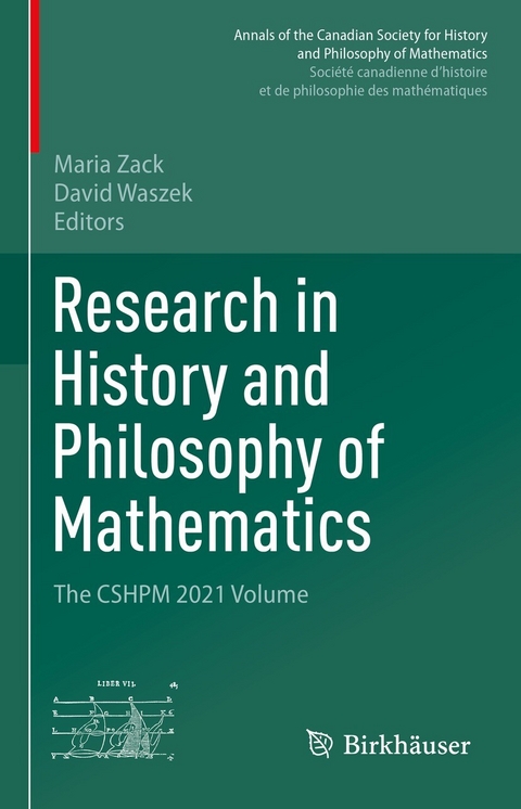 Research in History and Philosophy of Mathematics - 