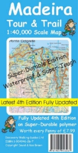 Madeira Tour and Trail Map Super-durable Version - Brawn, David; Brawn, Ros