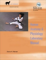 Human Anatomy and Physiology Laboratory Manual, Cat Version with PhysioEx™ V3.0 CD-ROM - Marieb, Elaine N.; Kollett, Linda S.