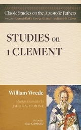 Studies on First Clement - William Wrede