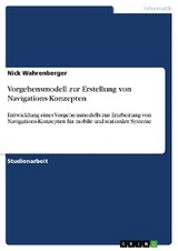 Vorgehensmodell zur Erstellung von Navigations-Konzepten - Nick Wahrenberger