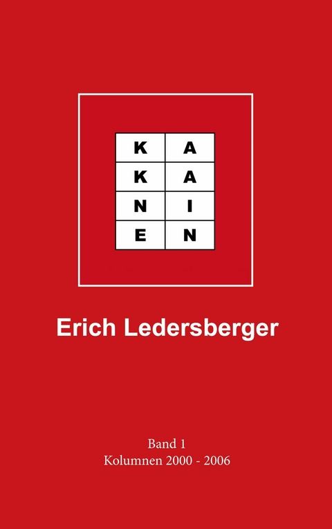 Kakanien - Erich Ledersberger