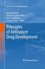 Principles of Anticancer Drug Development - 