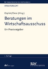 Beratungen im Wirtschaftsausschuss - 