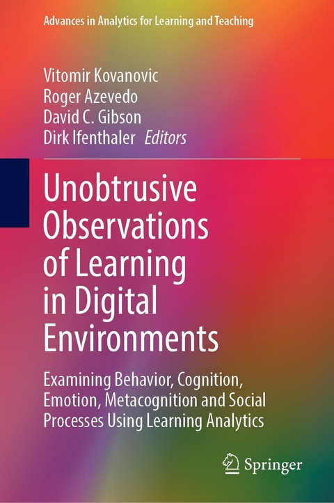 Unobtrusive Observations of Learning in Digital Environments - 