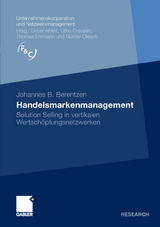 Handelsmarkenmanagement - Johannes B. Berentzen