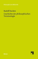 Geschichte der philosophischen Terminologie -  Rudolf Eucken