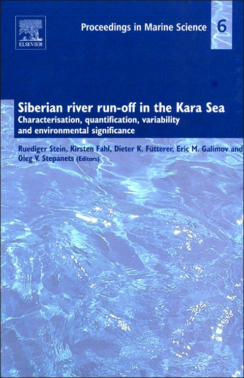 Siberian river run-off in the Kara Sea - 