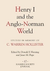 Henry I and the Anglo-Norman World - 