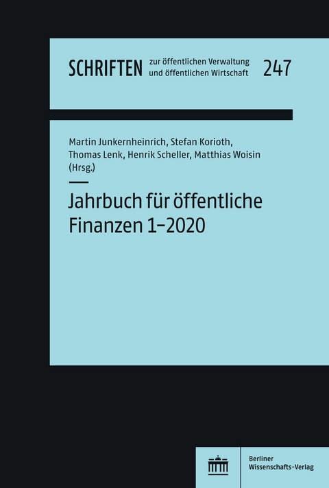 Jahrbuch für öffentliche Finanzen 1-2020 - 