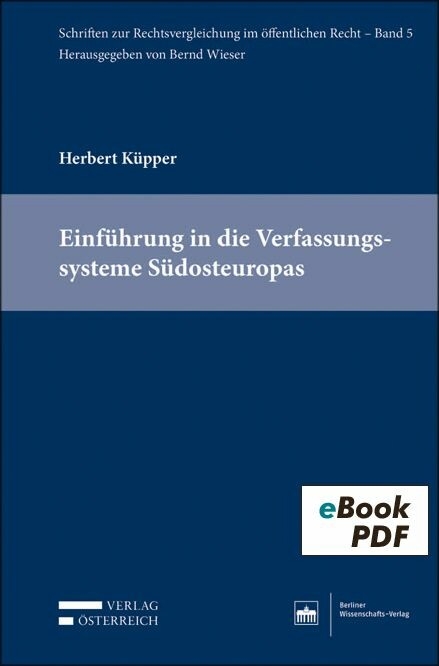 Einführung in die Verfassungssysteme Südosteuropas -  Herbert Küpper