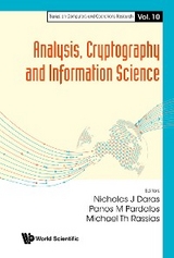 ANALYSIS, CRYPTOGRAPHY AND INFORMATION SCIENCE - 