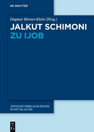Jalkut Schimoni zu Ijob - Dagmar Börner-Klein