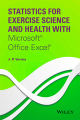 Statistics for Exercise Science and Health with Microsoft Office Excel -  J. P. Verma