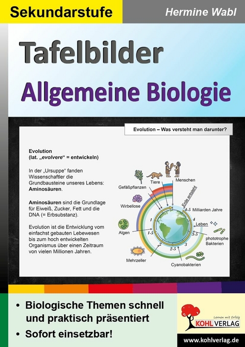 Tafelbilder Allgemeine Biologie -  Hermine Wabl