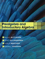 Prealgebra and Introductory Algebra - Bittinger, Marvin L.; Ellenbogen, David J.; Beecher, Judith A.; Johnson, Barbara L.