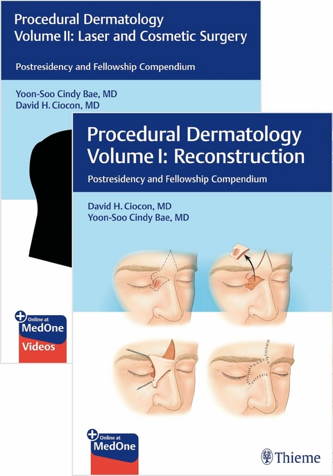 Procedural Dermatology, Set Volume 1 and Volume 2 - 