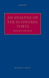 An Analysis of the Economic Torts - Carty, Hazel