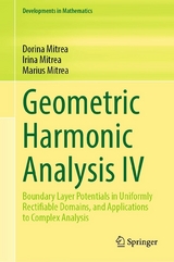 Geometric Harmonic Analysis IV - Dorina Mitrea, Irina Mitrea, Marius Mitrea