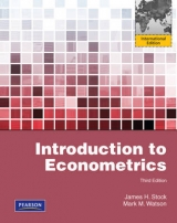 Introduction to Econometrics - Stock, James H; Watson, Mark