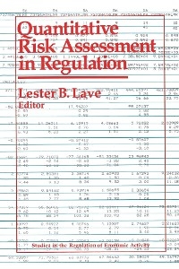 Quantitative Risk Assessment in Regulation - 