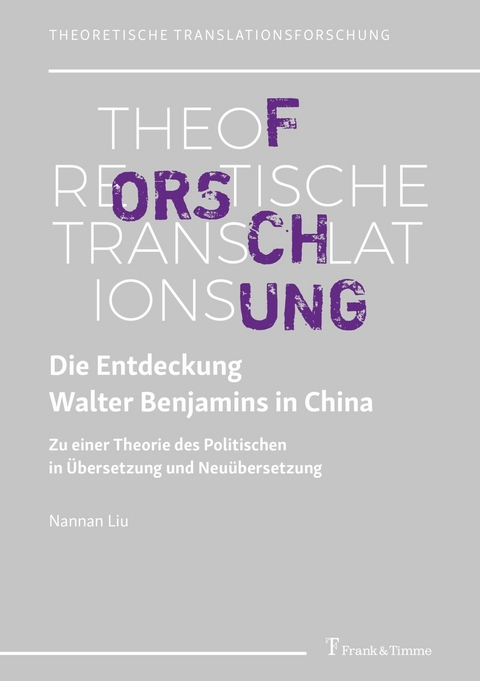 Die Entdeckung Walter Benjamins in China -  Nannan Liu