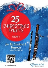 25 Christmas Duets book for Bb Clarinet and Bassoon - Volume 2 - Christmas Carols