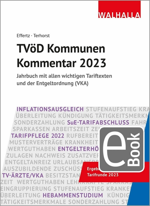 TVöD Kommunen Kommentar 2023 - Jörg Effertz, Andreas Terhorst