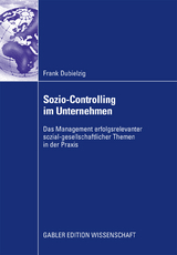 Sozio-Controlling im Unternehmen - Frank Dubielzig