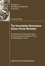 The Uncertainty-Governance Choice Puzzle Revisited -  Franziska König