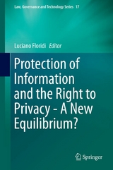 Protection of Information and the Right to Privacy - A New Equilibrium? - 