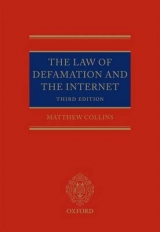 Law of Defamation and the Internet - Collins, Matthew