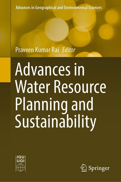 Advances in Water Resource Planning and Sustainability - 