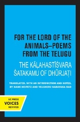 For the Lord of the Animals-Poems from The Telugu - 