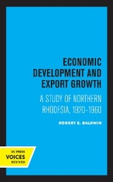 Economic Development and Export Growth - Robert E. Baldwin