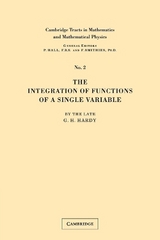 Integration of Functions - Hardy, G. H.