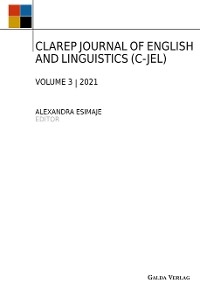 CLAREP JOURNAL OF ENGLISH AND LINGUISTICS (C-JEL) - 