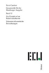 Zur Einsteinschen Relativitätstheorie - Ernst Cassirer