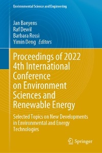 Proceedings of 2022 4th International Conference on Environment Sciences and Renewable Energy - 