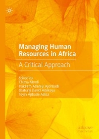 Managing Human Resources in Africa - 