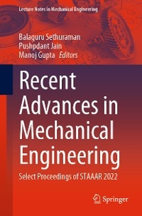 Recent Advances in Mechanical Engineering - 