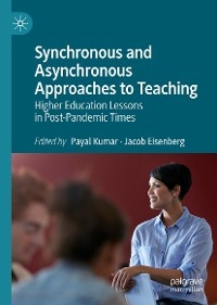 Synchronous and Asynchronous Approaches to Teaching - 
