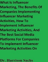 What Is Influencer Marketing, The Benefits Of Companies Implementing Influencer Marketing Activities, How To Implement Influencer Marketing Activities, And The Best Social Media Platforms For Companies To Implement Influencer Marketing Activities On -  Dr. Harrison Sachs