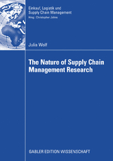 The Nature of Supply Chain Management Research - Julia Wolf