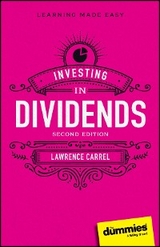 Investing In Dividends For Dummies -  Lawrence Carrel